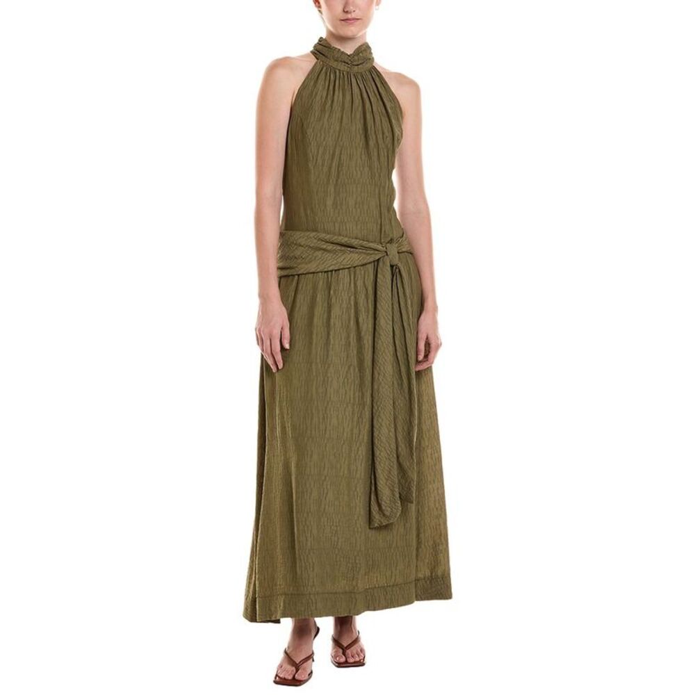 Taylor Womens Midi Dress, Green